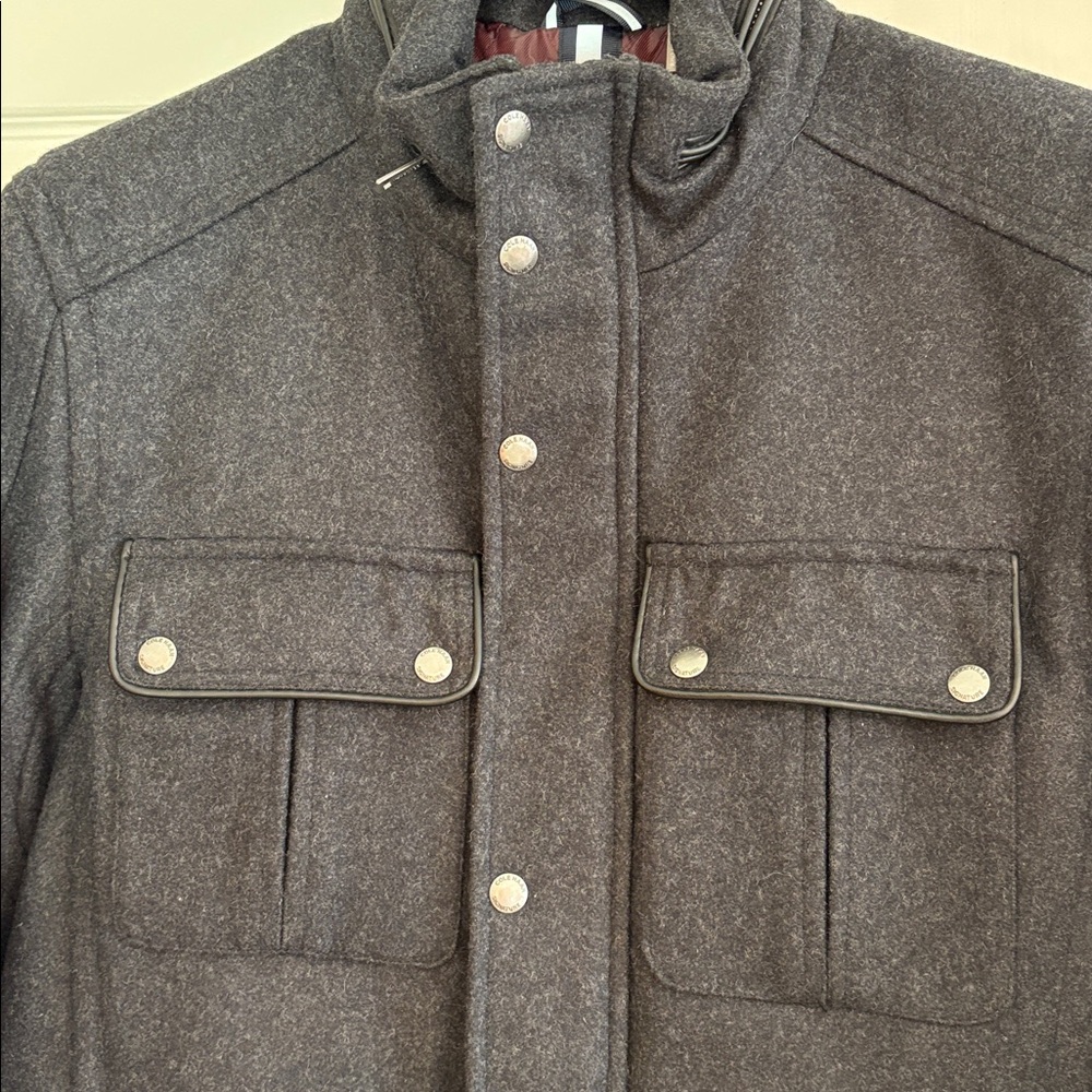 Lined, wool jacket - image 2